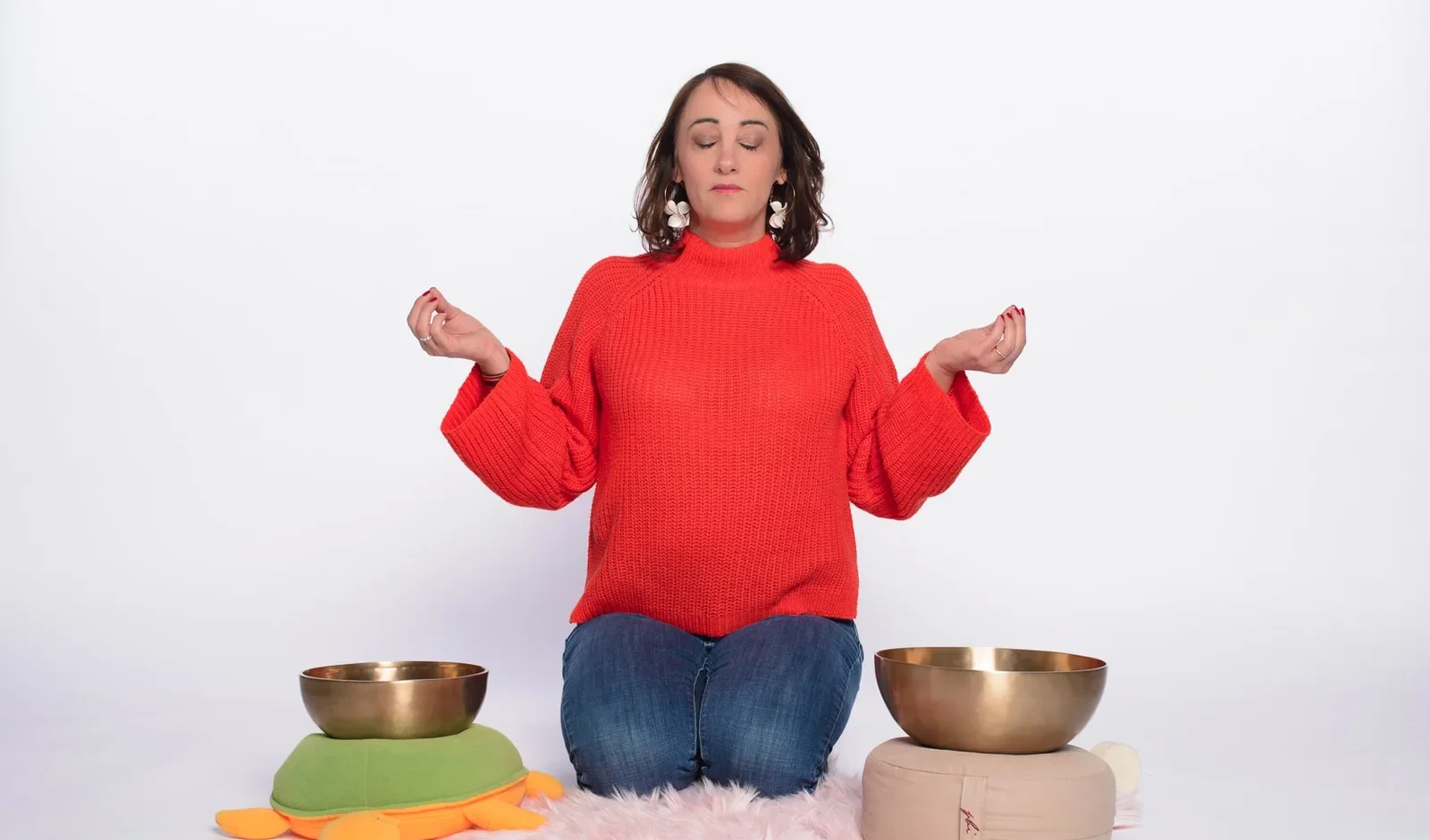 Un temps calme avec les bols chantants, pour les enfants